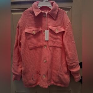 NWT WMs Button-Up Jacket